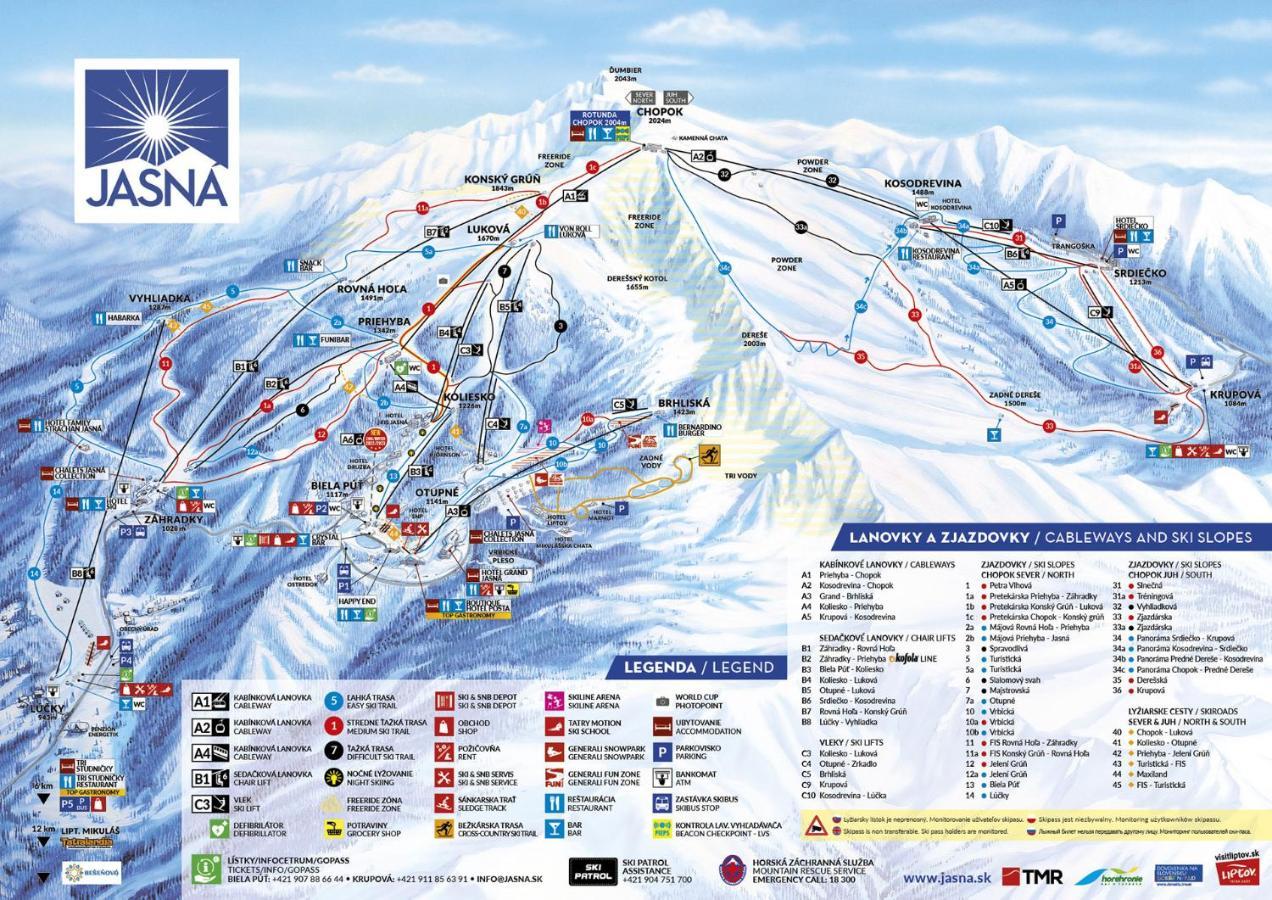 Cardinal Jasna Mountain Wellness Apartment Demanovska Dolina Bagian luar foto