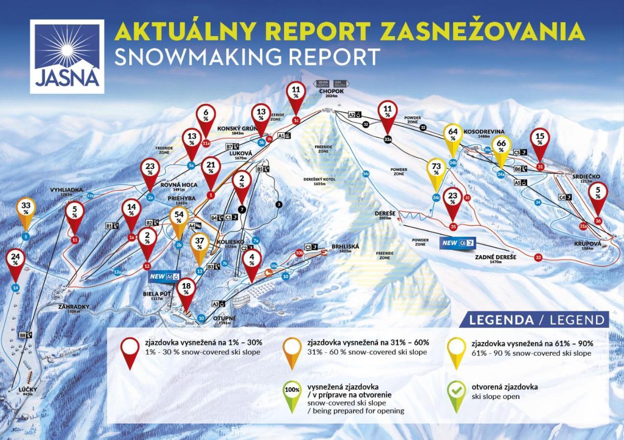 Cardinal Jasna Mountain Wellness Apartment Demanovska Dolina Bagian luar foto